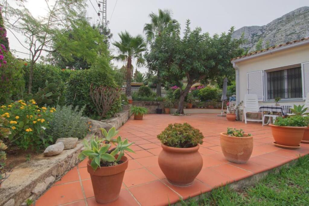 Agradable Casa Con Piscina Privada Y Jardin Villa Dénia Buitenkant foto